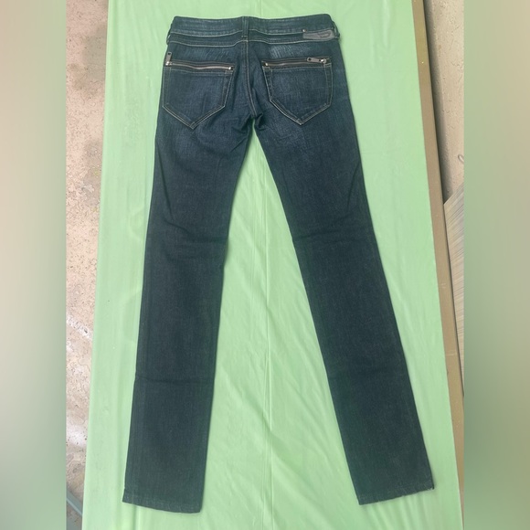 Diesel Woman’s Dark Blue Vintage CLUSH Jeans size 24 New With Tags - Picture 4 of 16